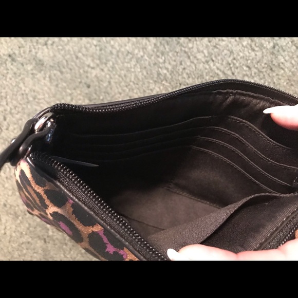 Coach Leopard print wallet/ Clutch - Picture 4 of 4